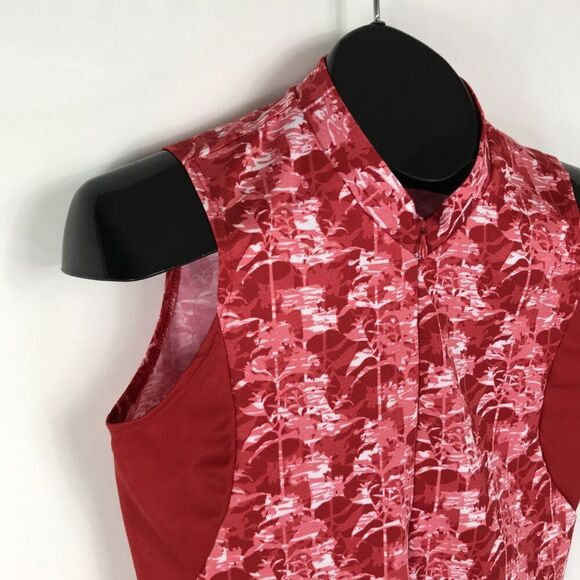 REI 3/4-Zip Cycling Jersey Women's Medium Sleeveless Pockets Stretch Outdoor - Picture 5 of 13